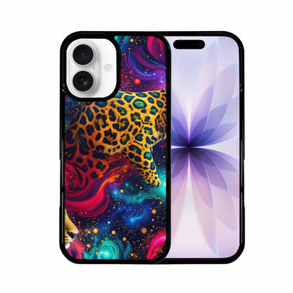 iPhone 17 Case — Leopard Print Galaxy Seamless Animal Print, Custom Print Case Cover
