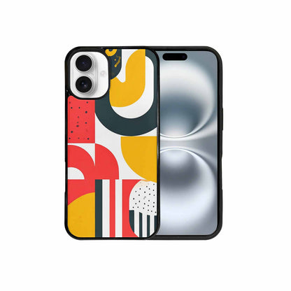 iPhone 16 Plus Case — 1990s Memphis Art Pattern, Original Design Phone Case