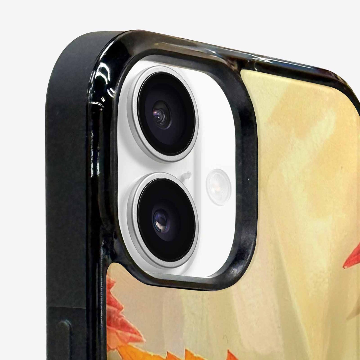iPhone 16 Plus Case — Autumn Leaves, Custom Art Phone Cover