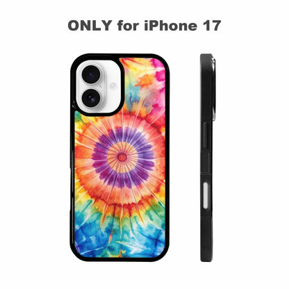 iPhone 17 Case — Small Tie Dye Swirl Tie Dye, Personalized Phone Case