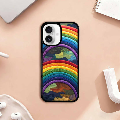 iPhone 17 Case — Vivid Camo Rainbow Camo, Original Design Phone Case