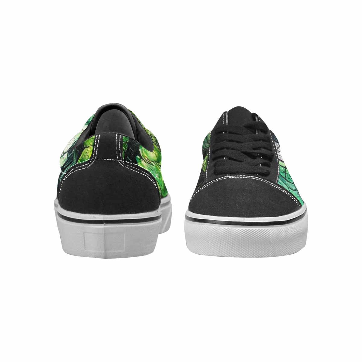 WOMEN'S Tie Lace-Up Canvas Surreal Custom Shoes