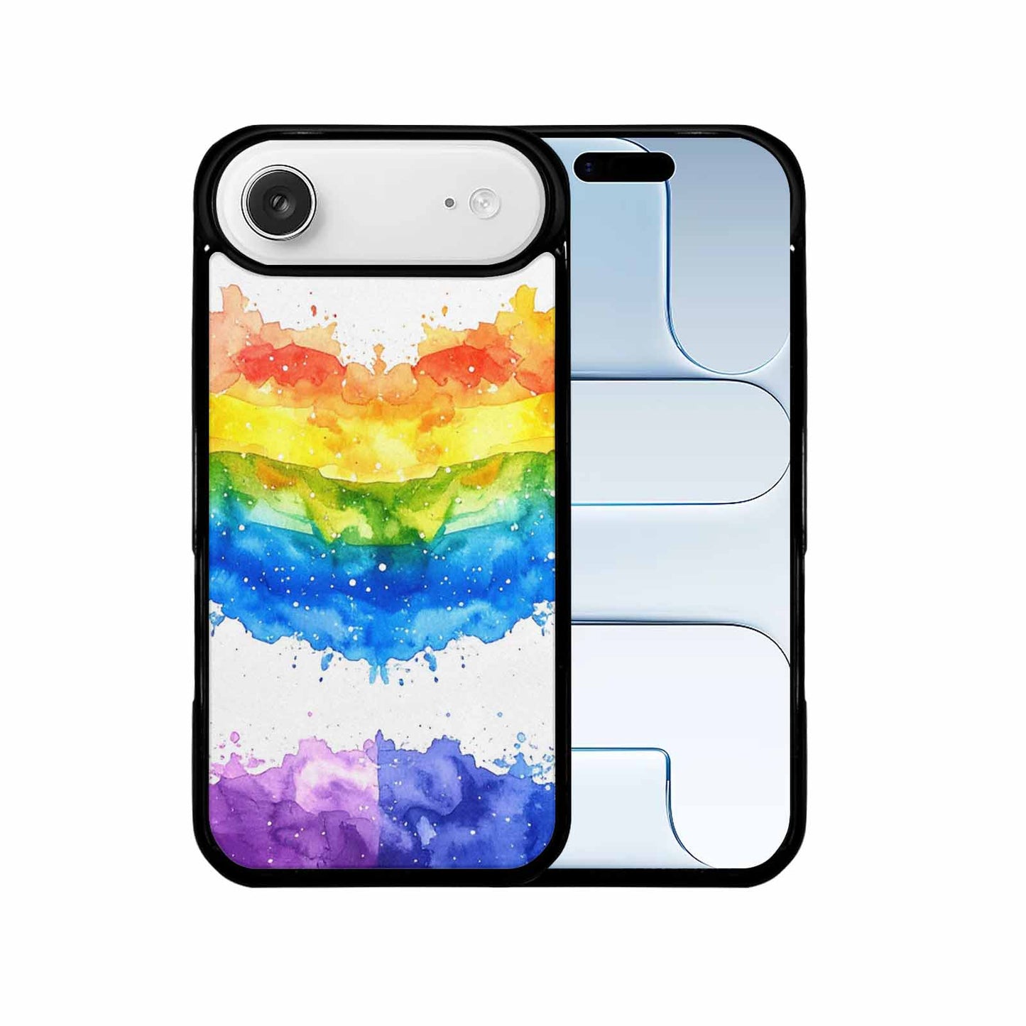 iPhone 17 Air Case — Watercolor Splash Abstract Pattern Seamless Watercolor, Custom Made Phone Cover