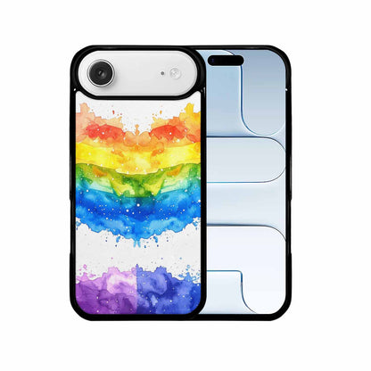 iPhone 17 Air Case — Watercolor Splash Abstract Pattern Seamless Watercolor, Custom Made Phone Cover