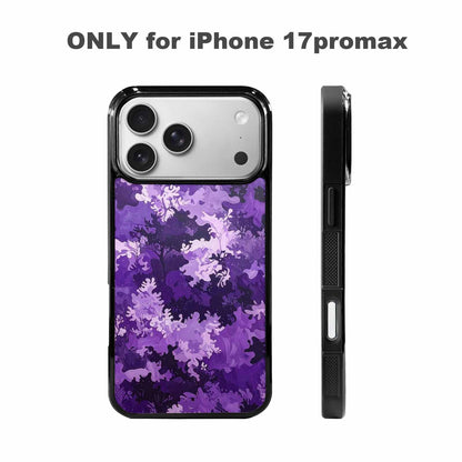 iPhone 17 Pro Max Case — Small Military Camouflage Blotch Camo, Custom Printed Phone Case
