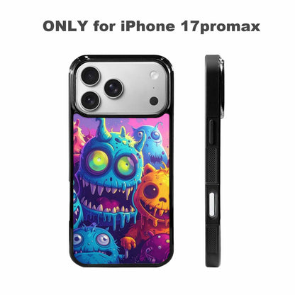 iPhone 17 Pro Max Case — Overlapping Endlessly No Empty Galaxy Space, Custom Made Phone Cover