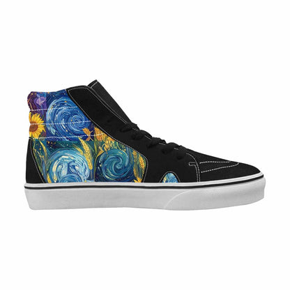 WOMEN'S Blend All Versions High Top Canvas Dark Academia Custom Shoes