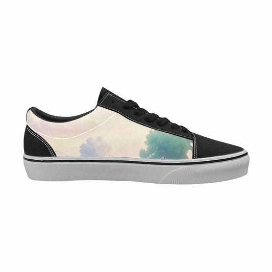 WOMEN'S Surrealist Dreamscape Canvas Lace-Up Grunge Shoes