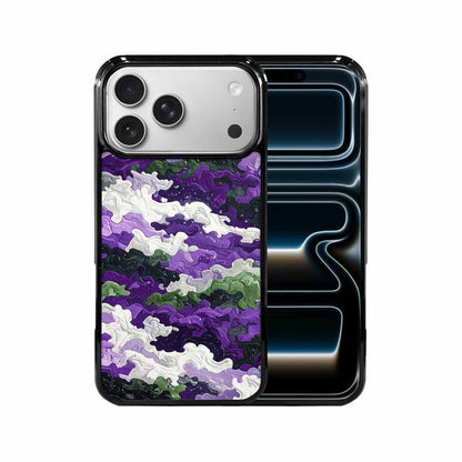 iPhone 17 Pro Max Case — Vivid Camo Genderqueer Camo, Custom Made Phone Cover
