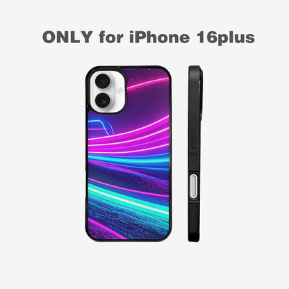 iPhone 16 Plus Case — 80s Neon Cartoon Custom, Original Design Phone Case