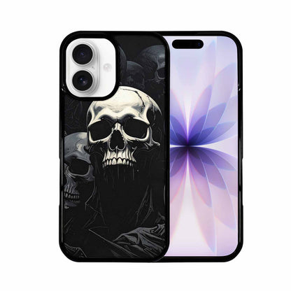 iPhone 17 Case — Skull Dark Art Gothic Print Gothic, Custom Printed Phone Case