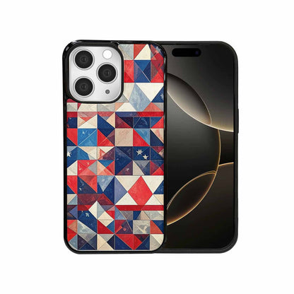 iPhone 15 Pro Max Case — Small American Flag Stars And Stripes, Customized Protective Case