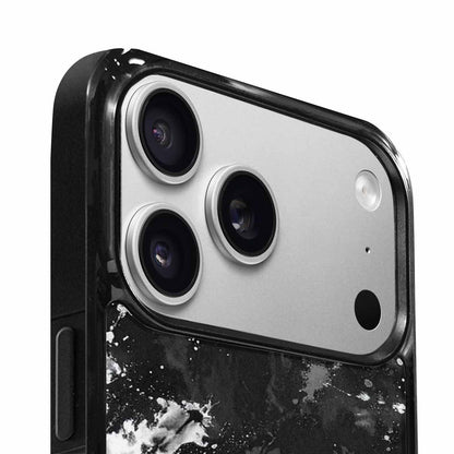 iPhone 17 Pro Max Case — Tie Dye Acid Wash Black Tie, Personalized Phone Case