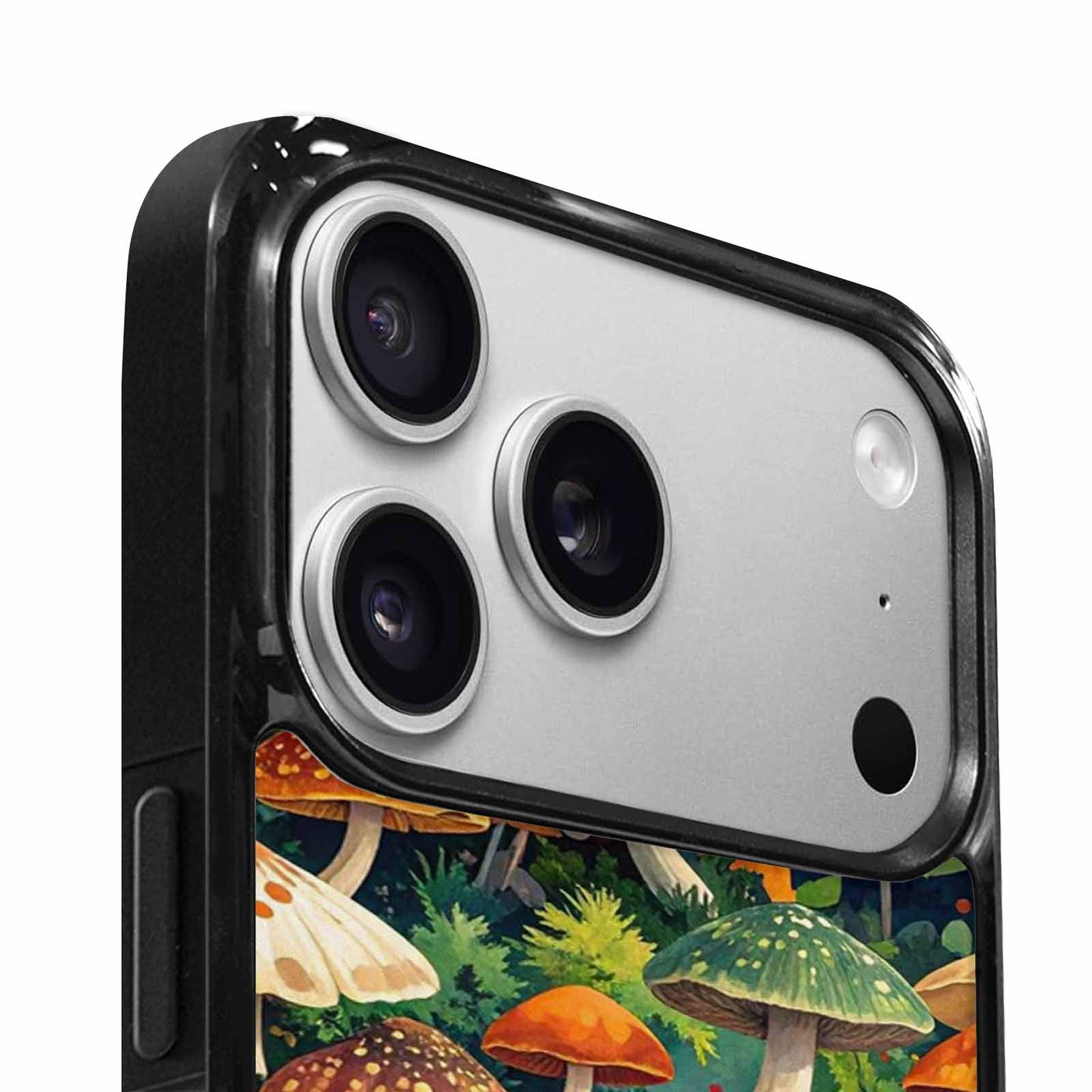 iPhone 17 Pro Case — Mushrooms Camomushrooms Patter Yvr Camo, Custom Art Phone Cover