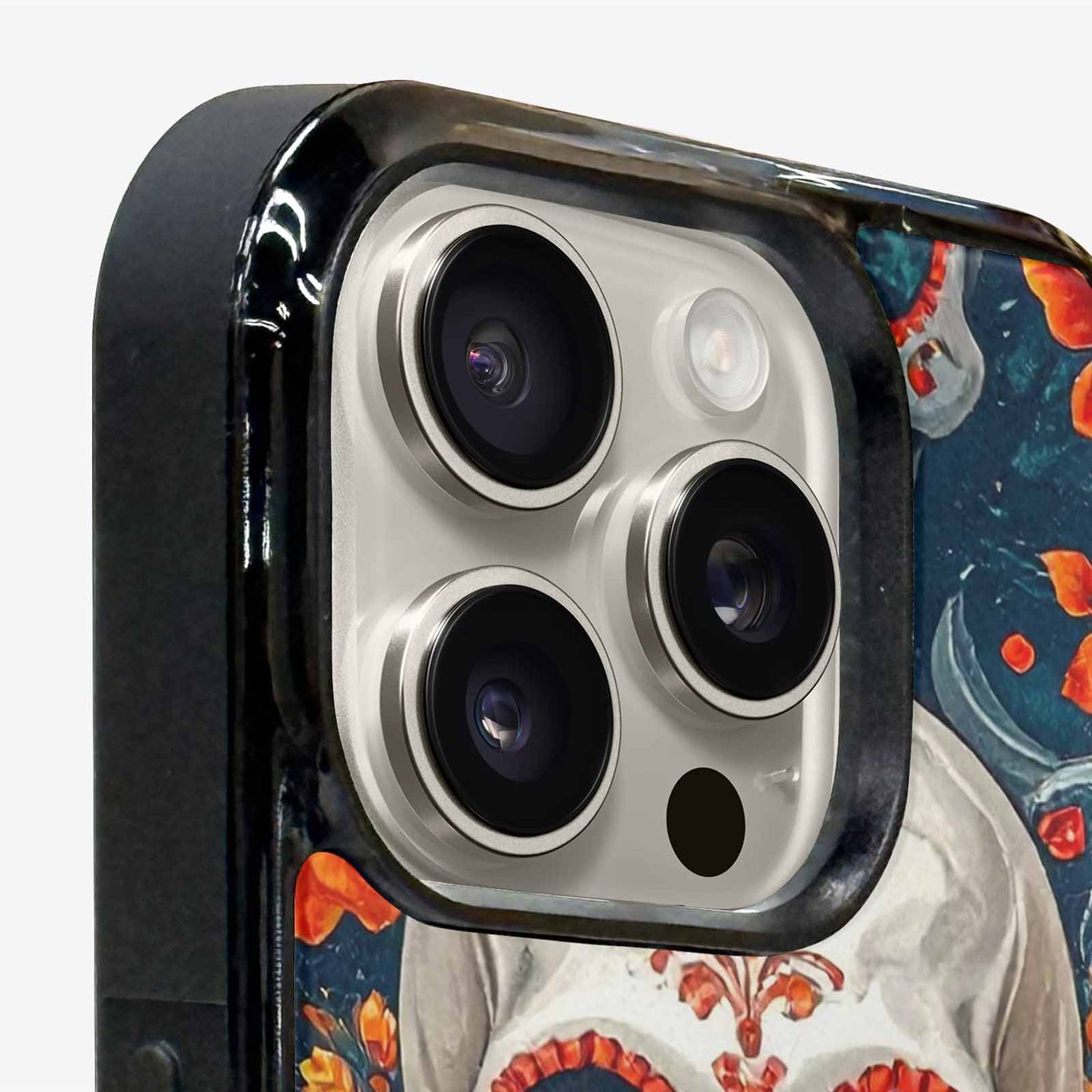 iPhone 16 Pro Case — Marble Skull Custom, Custom Print Case Cover