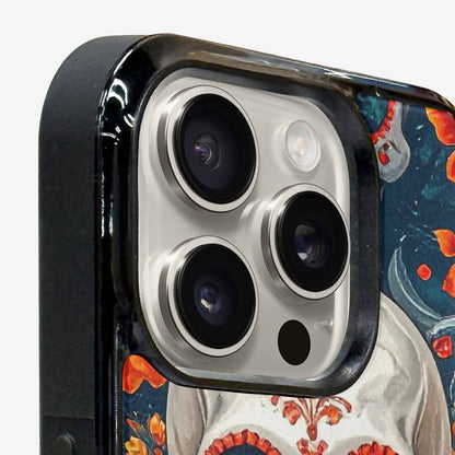 iPhone 16 Pro Case — Marble Skull Custom, Custom Print Case Cover