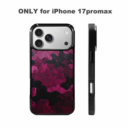 iPhone 17 Pro Max Case — Seamless Repeating Pattern Of Camo, Custom Print Case Cover