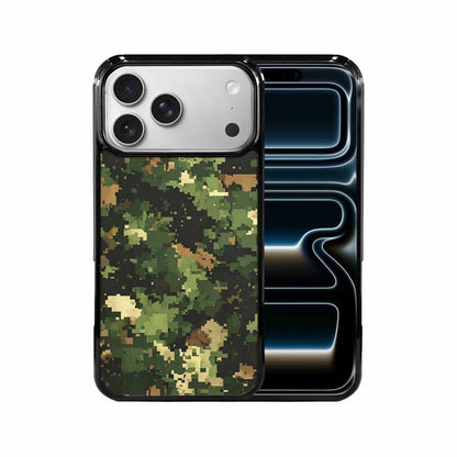 iPhone 17 Pro Max Case — Small Military Camouflage Blotch Camo, Custom Phone Case
