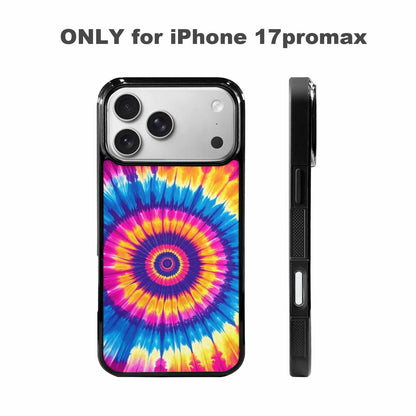 iPhone 17 Pro Max Case — Tie Dye Spiral Art Tie Dye, Unique Phone Case Design