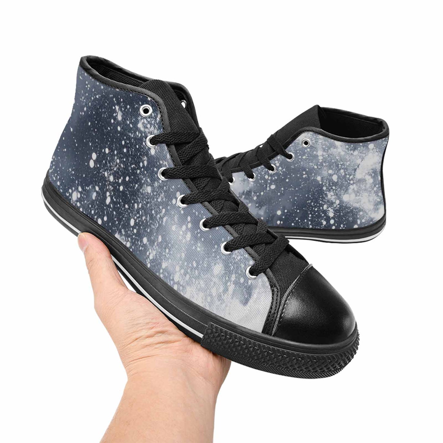 MEN'S Galaxy Art - High Top Canvas Dreamcore Sneakers