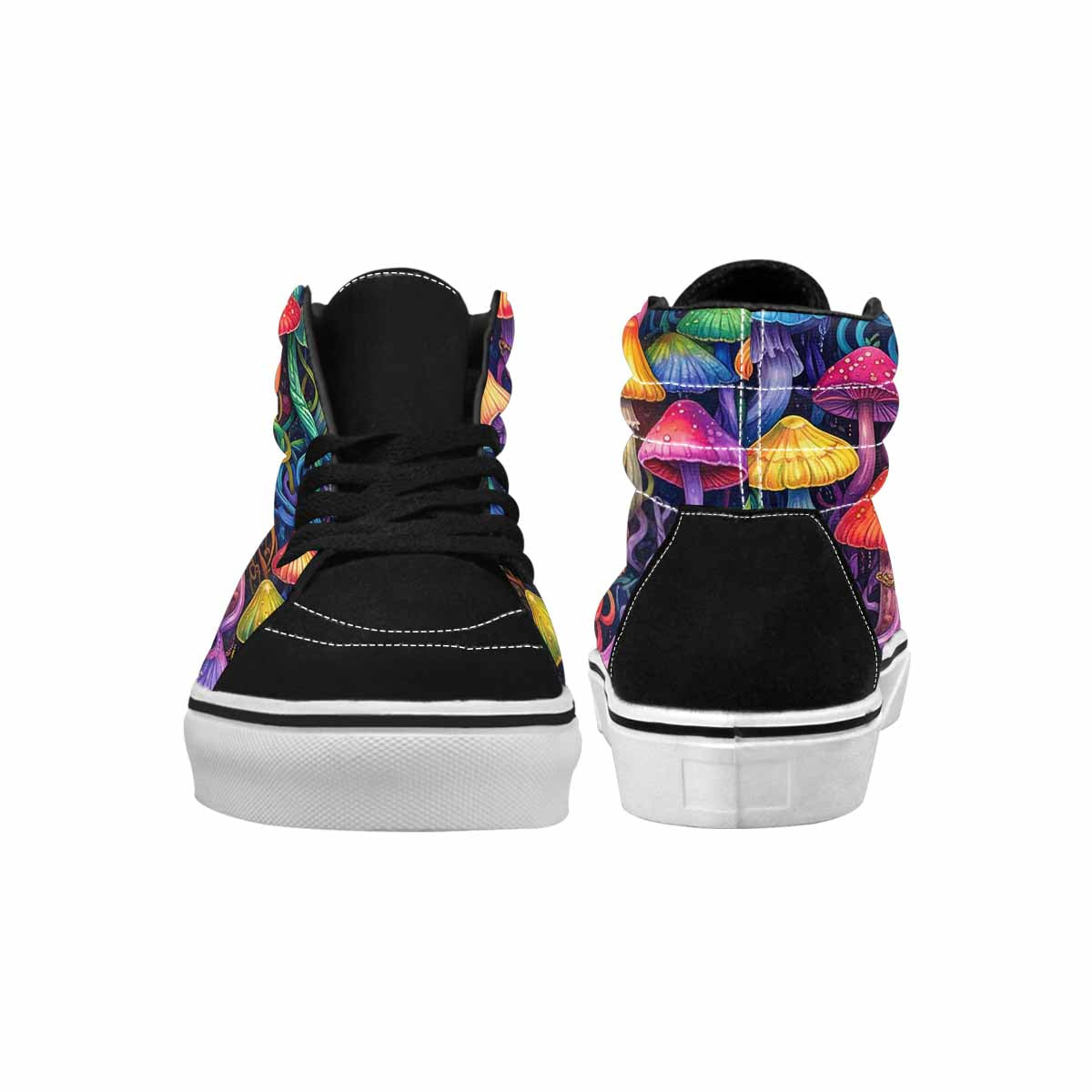 MEN'S More Overlapping Ontop Each High Top Canvas Aesthetic Custom Shoes