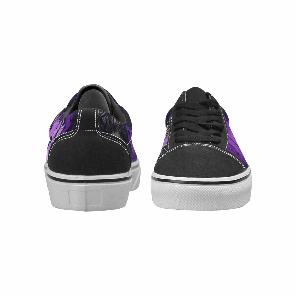 WOMEN'S Animal Print Lace-Up Canvas Neon Fantasy Shoes