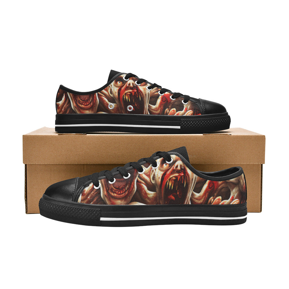 MEN'S Monsters 3 Canvas Dark Academia Custom Shoes