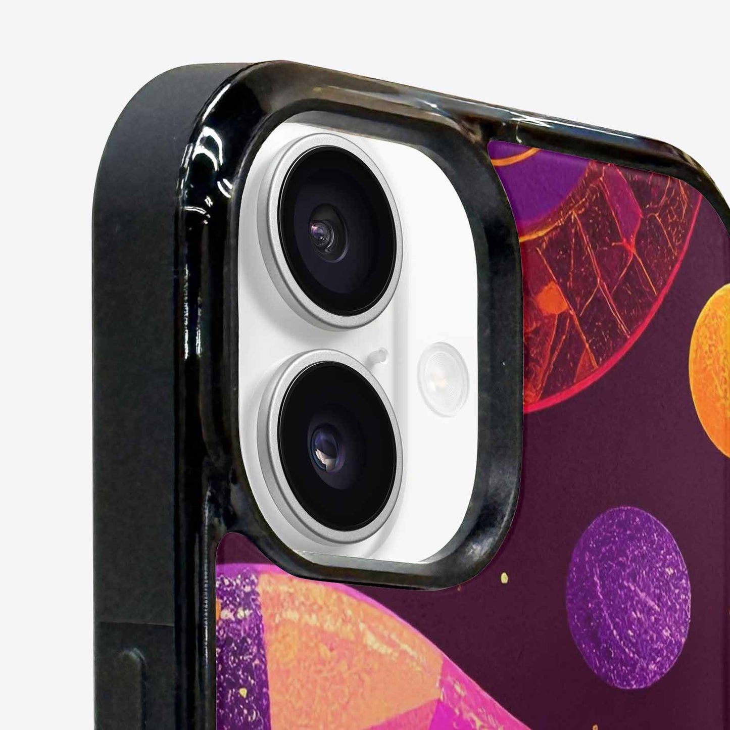 iPhone 16 Plus Case — 1970s Disco Art Pattern, Custom Designed Case Cover