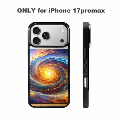 iPhone 17 Pro Max Case — Galaxy Cosmic Print Galaxy Space, Personalized Phone Case