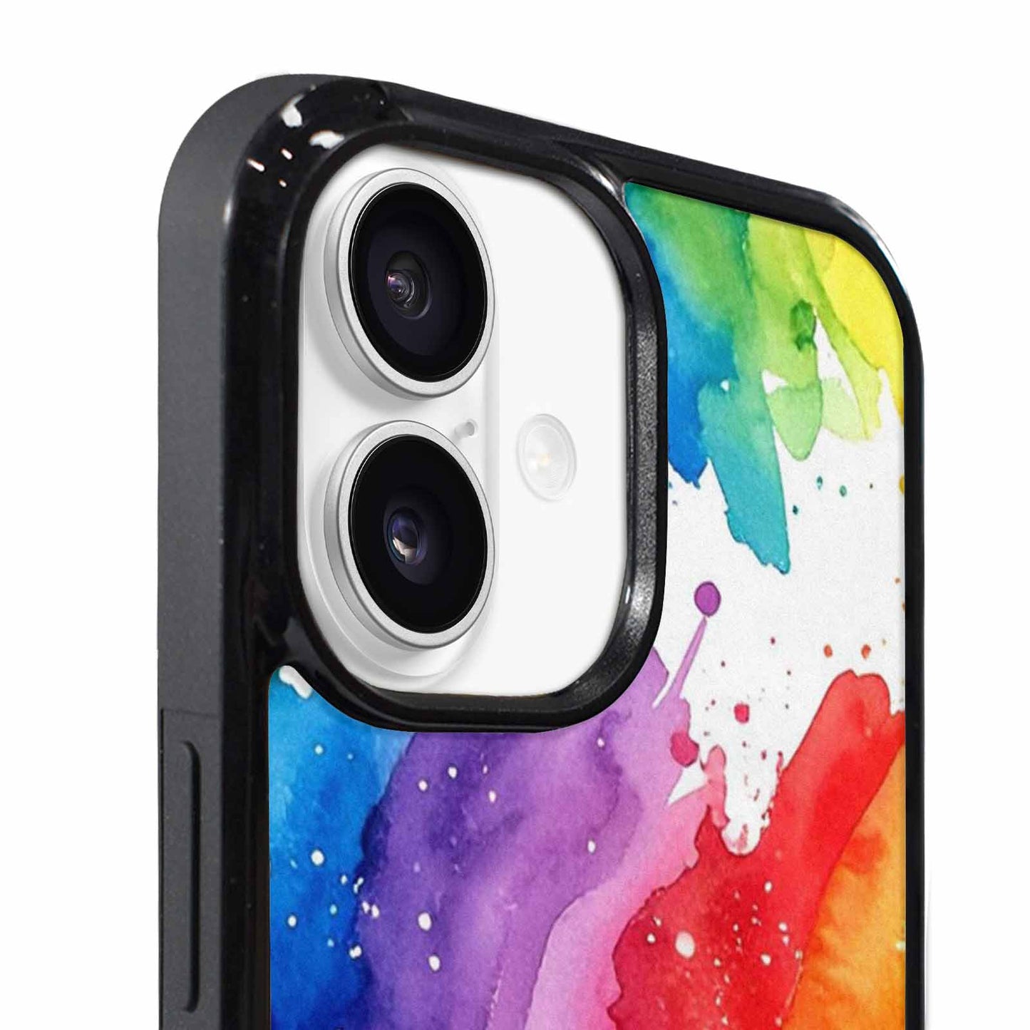 iPhone 17 Case — Watercolor Splash Abstract Pattern, Watercolor Abstract, Personalized Phone Case
