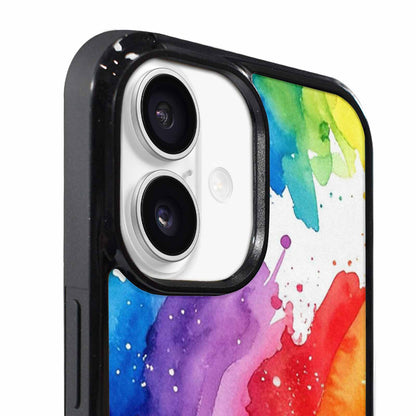 iPhone 17 Case — Watercolor Splash Abstract Pattern, Watercolor Abstract, Personalized Phone Case