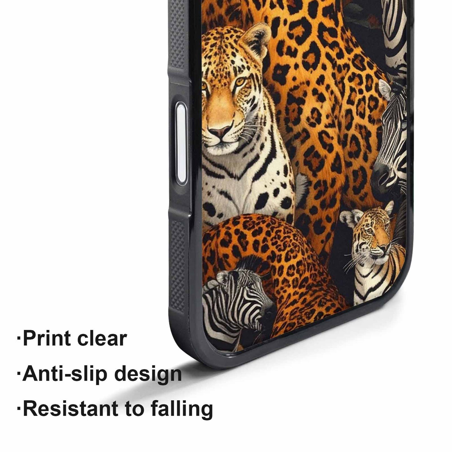 iPhone 17 Pro Case — Small Animal Print Pattern Randomly Animal, Custom Phone Case