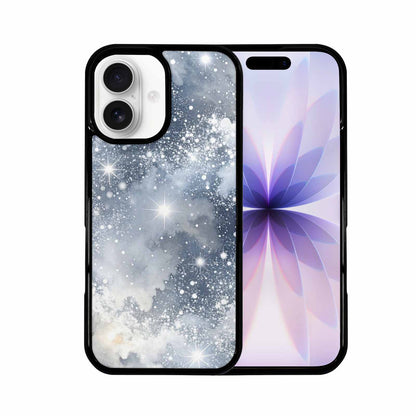 iPhone 17 Case — Galaxy Art Silver White Galaxy Space, Customized Protective Case