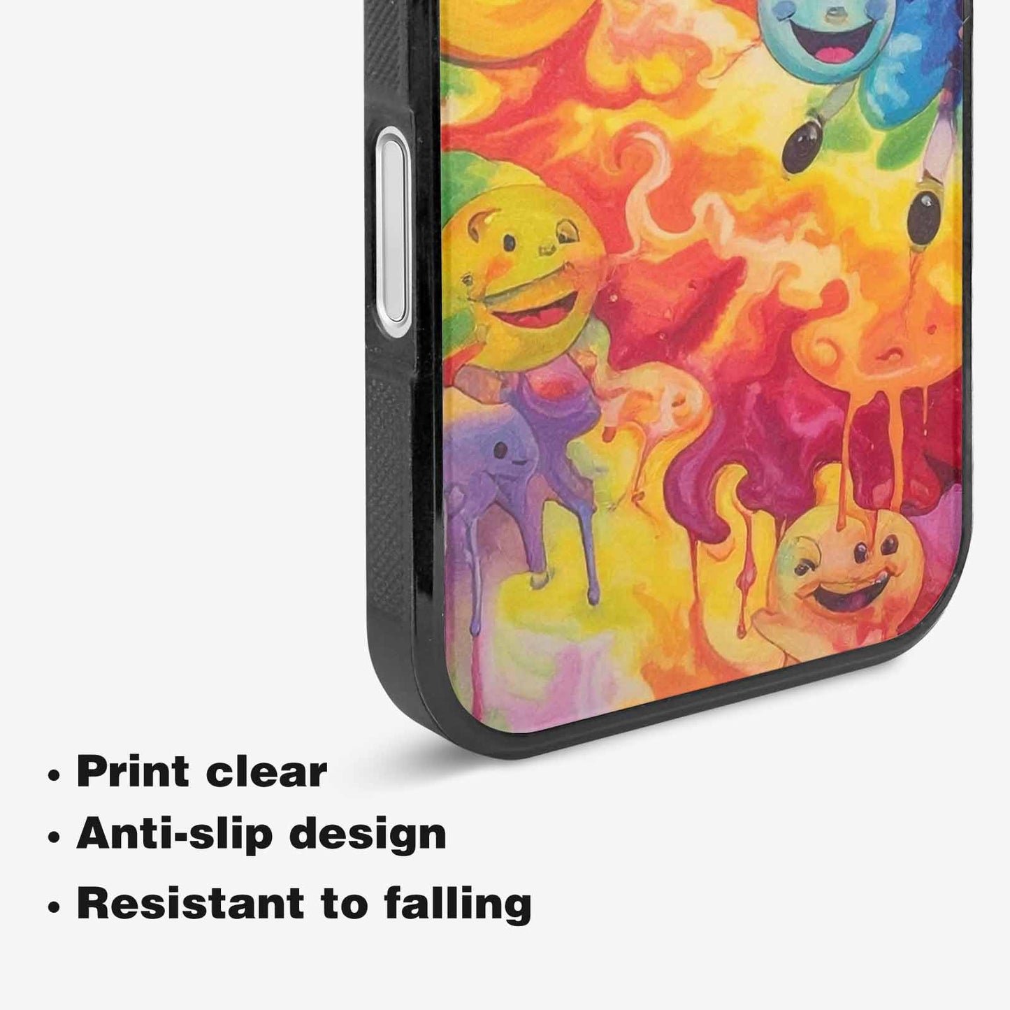 iPhone 16 Plus Case — Smiley Facessmiley Faces Tie D 4f3, Customized Protective Case