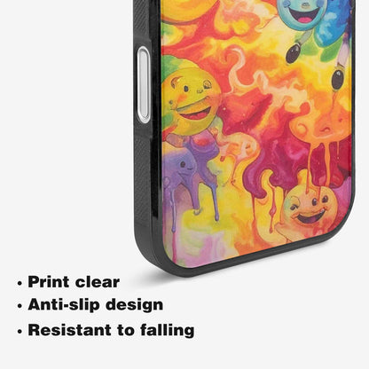 iPhone 16 Plus Case — Smiley Facessmiley Faces Tie D 4f3, Customized Protective Case