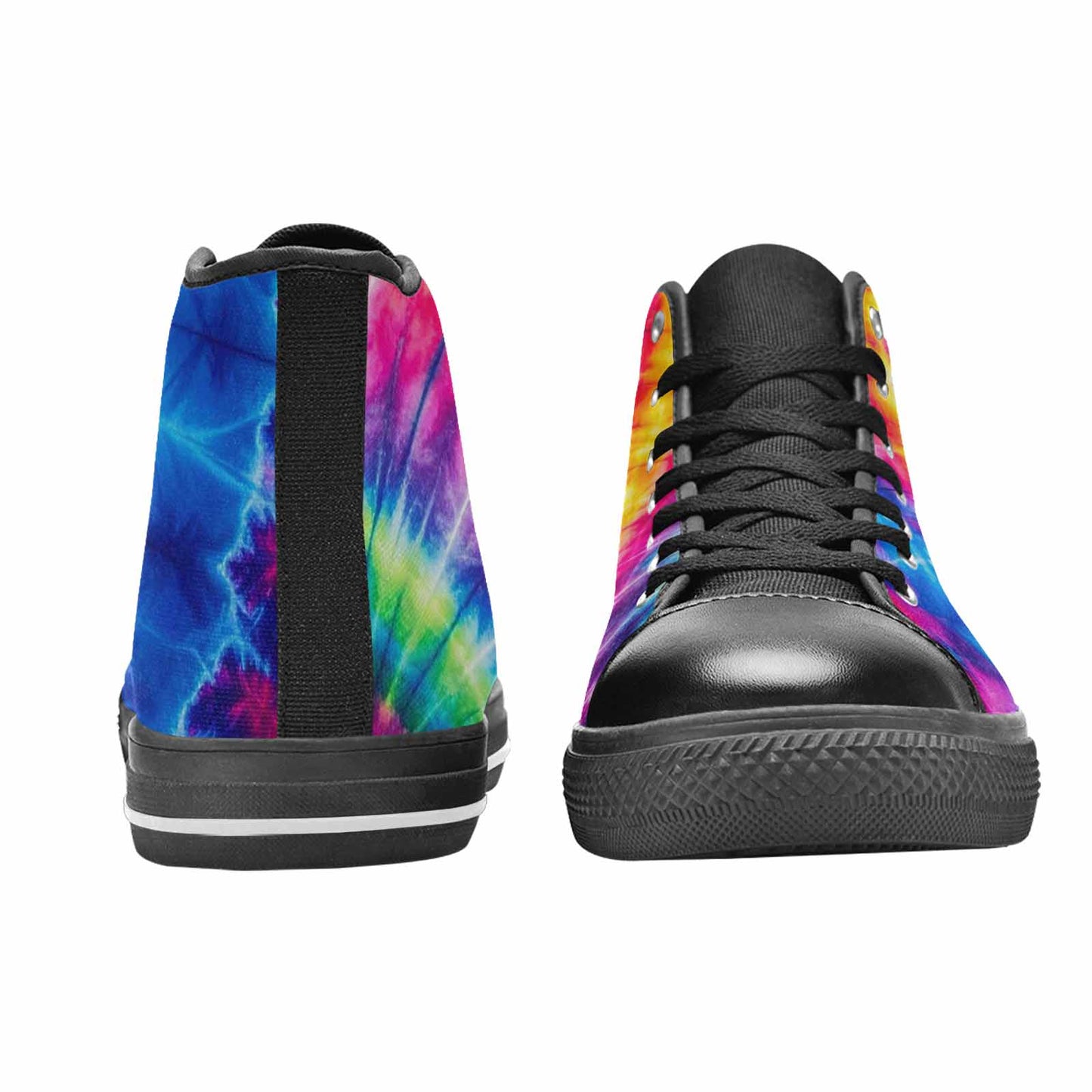 WOMEN'S Tie Dye Acid Wash Color High Top Canvas Dreamcore Sneakers