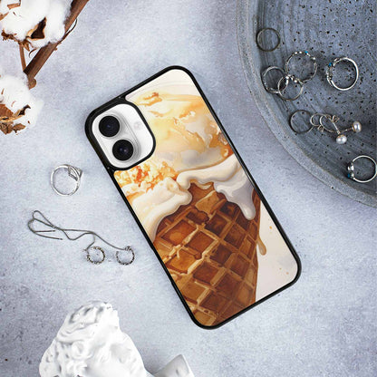 iPhone 16 Plus Case — Extreme Close Up Shot Only Drippig, Unique Phone Case Design