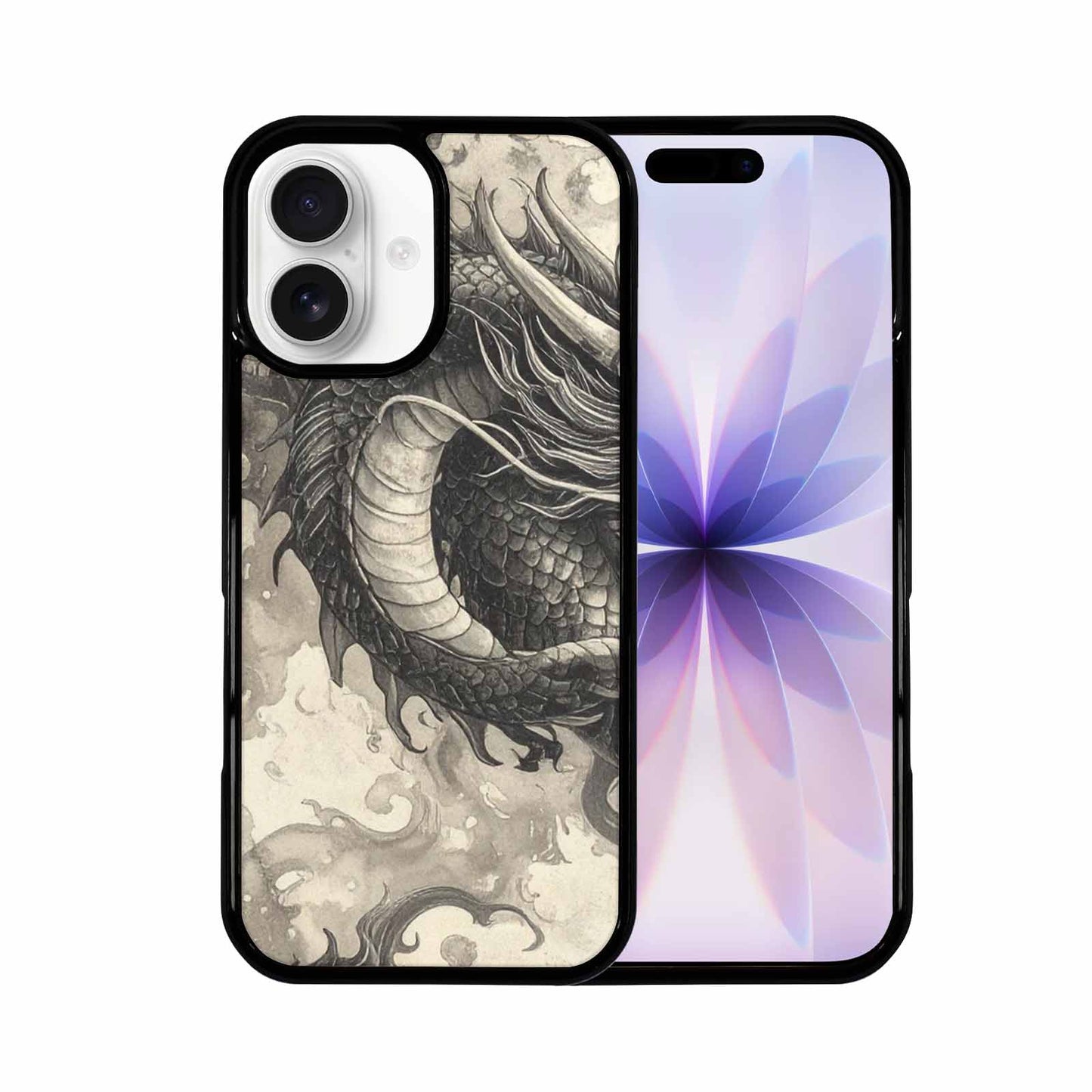 iPhone 17 Case — Retro Dragons Flame Retro Vintage, Original Design Phone Case