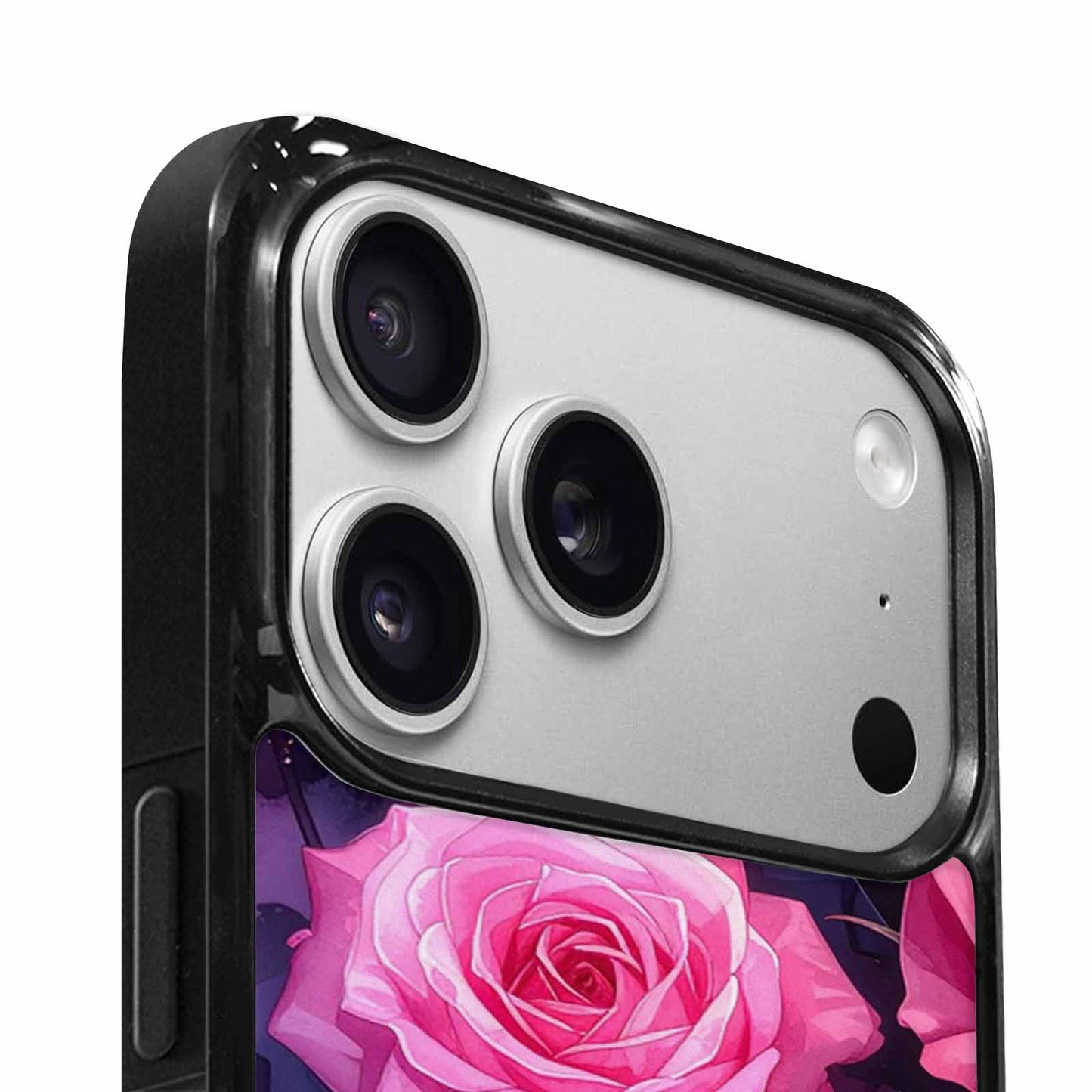 iPhone 17 Pro Case — Watercolor Marble Rose Watercolor Abstract, Custom Made Phone Cover