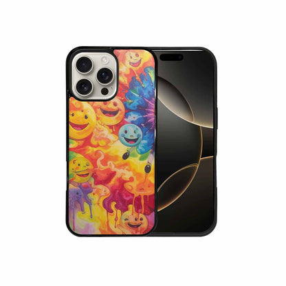 iPhone 16 Pro Max Case — Smiley Facessmiley Faces Tie D 4f3, Custom Phone Case
