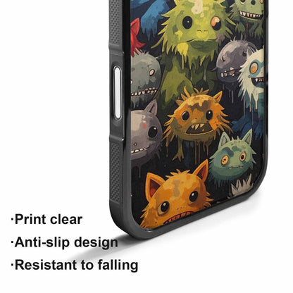 iPhone 17 Case — Monsters Camomonsters Pattern U0v Camo, Custom Art Phone Cover