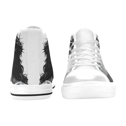 MEN'S Jesus_Ht_06 Men’S High Top Canvas Y2K Sneakers