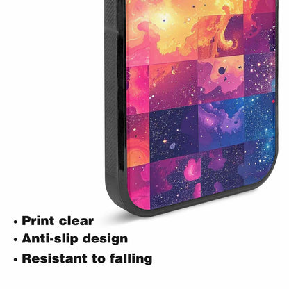 iPhone 15 Plus Case — Cosmic Creature And Object Mashup Pattern, Custom Made Phone Cover