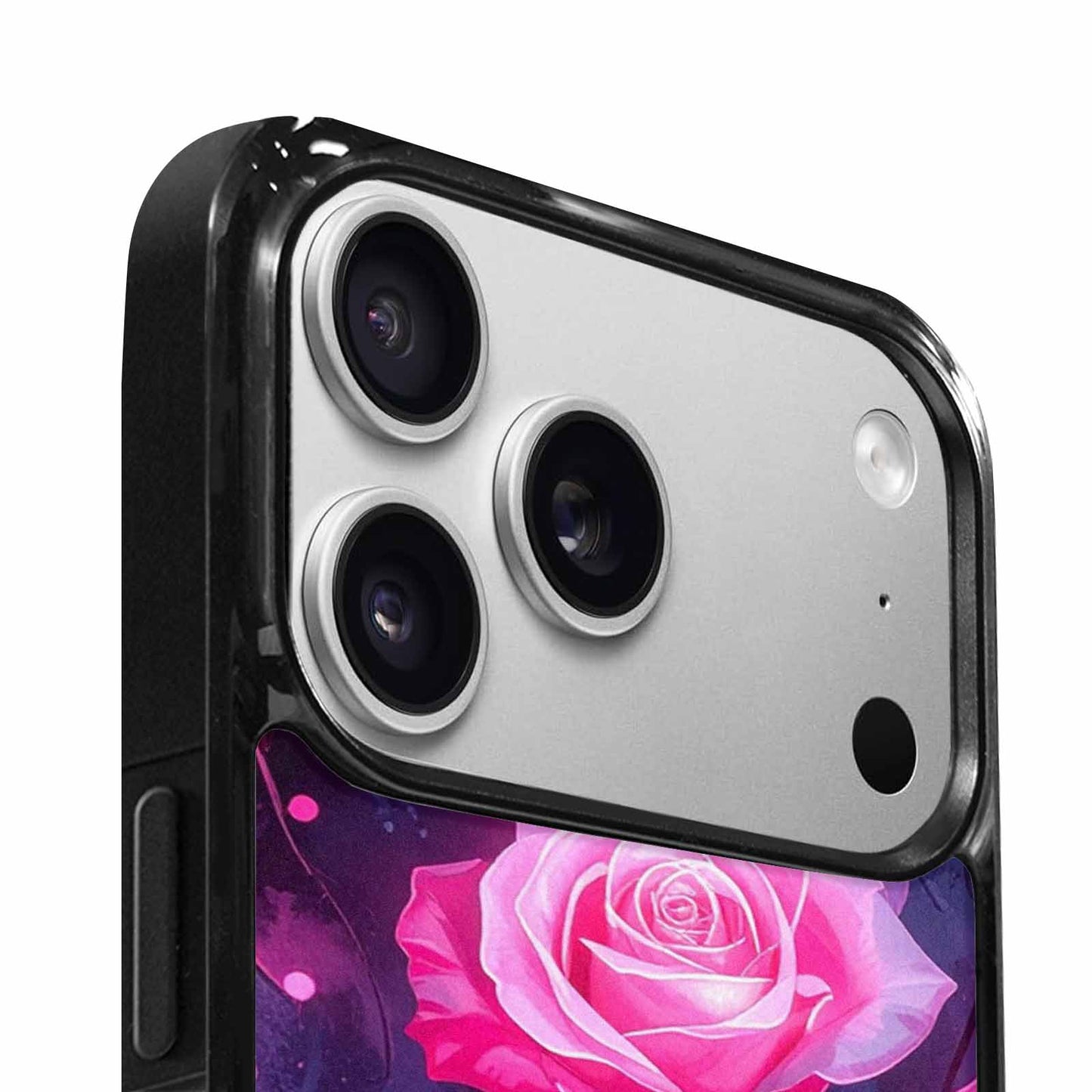 iPhone 17 Pro Max Case — Watercolor Marble Rose Watercolor Abstract, Custom Made Phone Cover