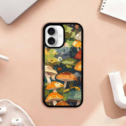 iPhone 17 Case — Mushrooms Camomushrooms Patter Kto Camo, Custom Print Case Cover