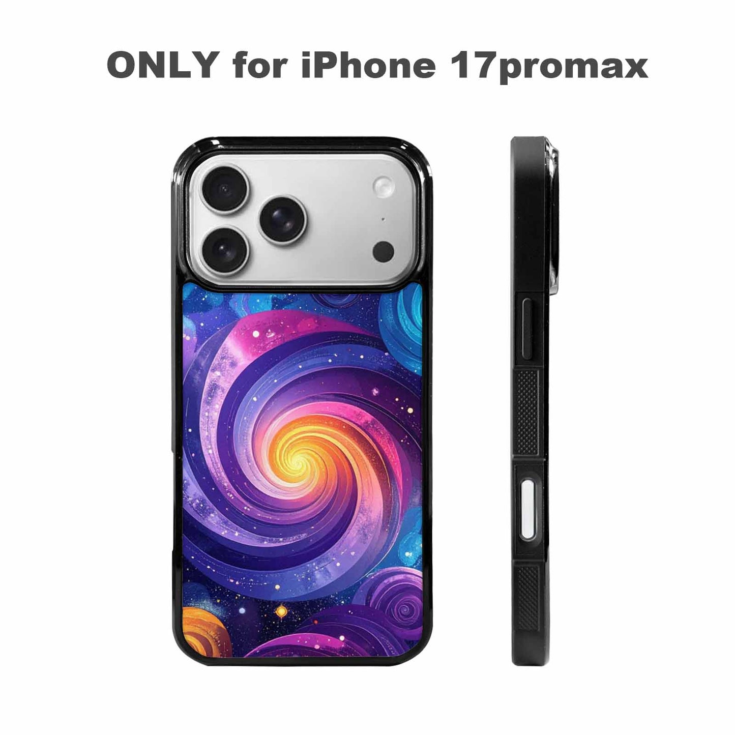 iPhone 17 Pro Max Case — Rose Galaxy Art Seamless Galaxy Space, Original Design Phone Case