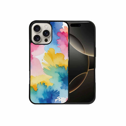 iPhone 16 Pro Max Case — Trans Strong Watercolor Seamless Pattern Vibrant, Customized Protective Case