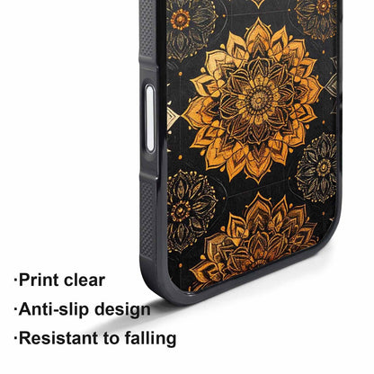 iPhone 17 Air Case — Small Mandala Pattern Randomly Varying Floral, Custom Designed Case Cover