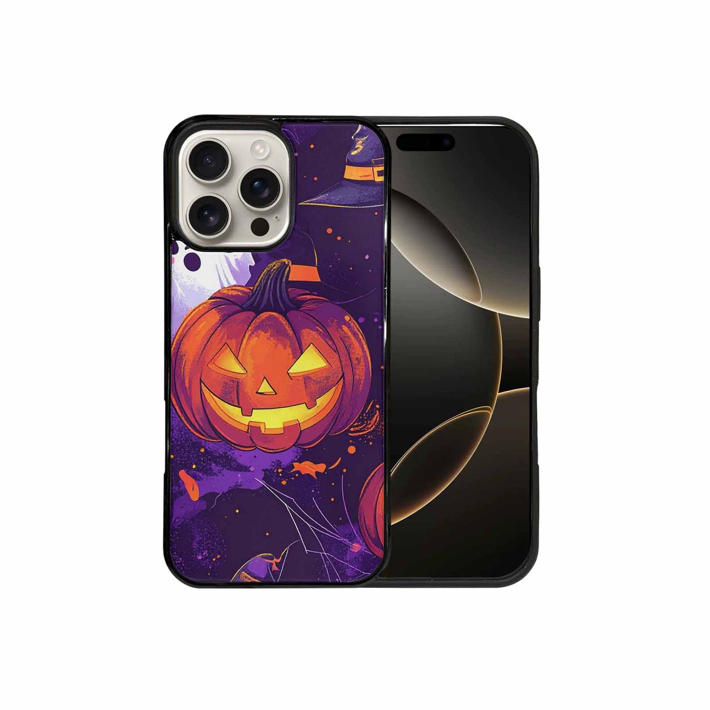 iPhone 16 Pro Max Case — Halloween Art Print Edge To Edge, Customized Protective Case