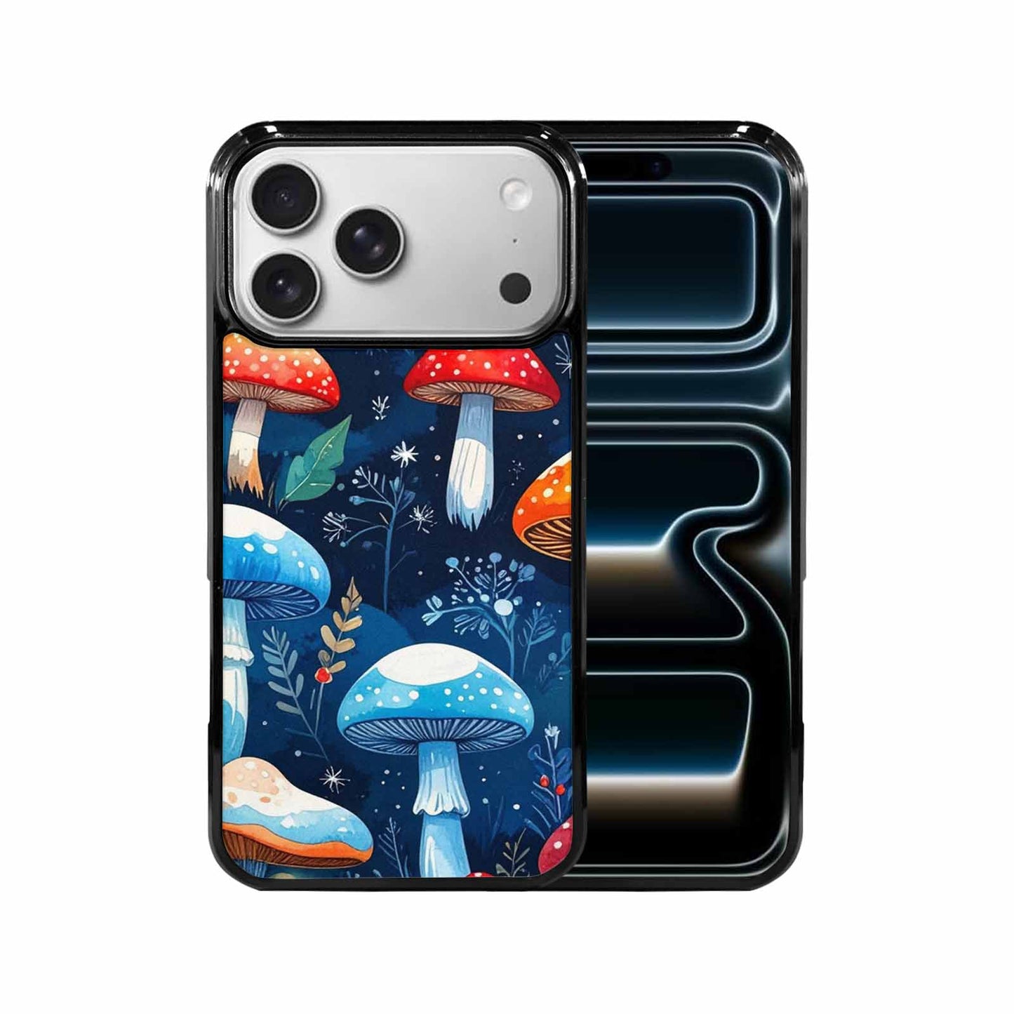 iPhone 17 Pro Max Case — Vivid Winter Mushroom Cartoon Cute, Original Design Phone Case